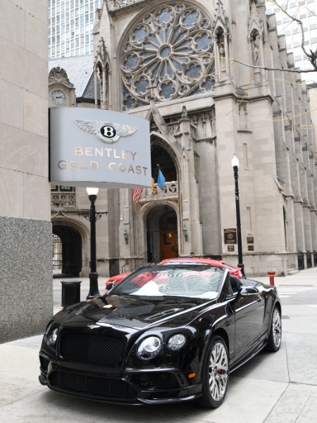 2018 Bentley continental GTC Convertible Supersports