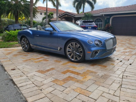 2022 Bentley Continental GTC Convertible GTC Speed