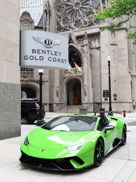 2018 Lamborghini Huracan Spyder LP 640-4 Performante Spyder