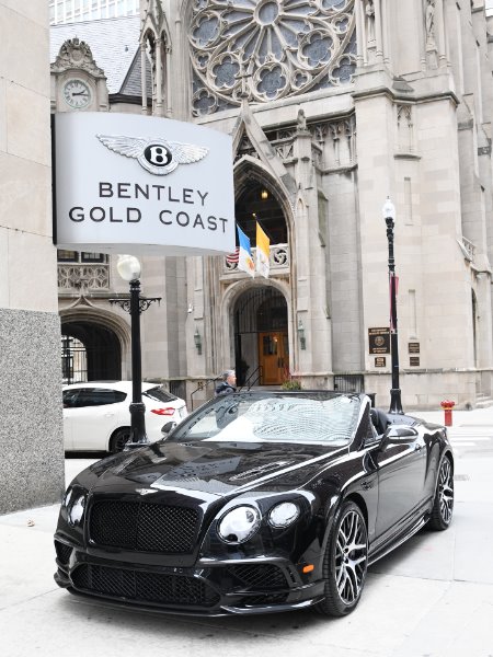 2018 Bentley Continental Supersports Convertible Supersports